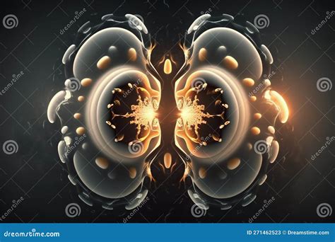 Cell Division or Cell Connection, the Microbiological Process of Reproduction of the Simplest ...