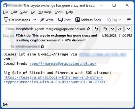 Image result for Bitcoin Scam Email