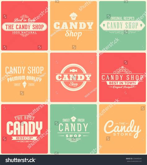 Candy Shop Labels 的图像结果