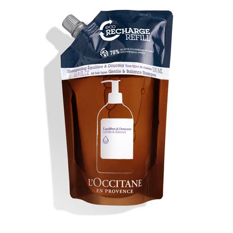 Gentle & Balance Shampoo - 500ml Refill Pack, L'Occitane India