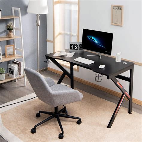 Tangkula 48 Inch Gaming Desk, K-Shaped Racing Style India | Ubuy
