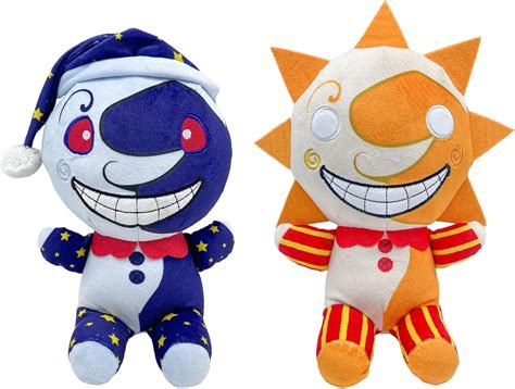 Buy Sundrop and Moondrop FNAF Plush Toy Cartoon Clown Plush Figure Toy ...