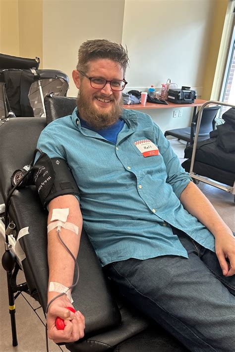 Matt Egerer on LinkedIn: Donating blood - apparently I’m an O+ universal power donor. Another good…