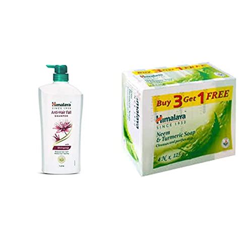 Himalaya Anti Hair Fall Shampoo with Bringaraja, 1000 ml & Himalaya ...
