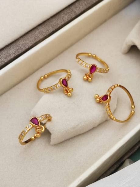 Toe Rings - Buy Toe Rings Designs online at Best Prices in India ...