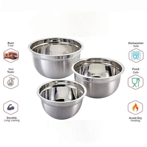 Stainless Steel Mixing Bowl – Large – Baking Items