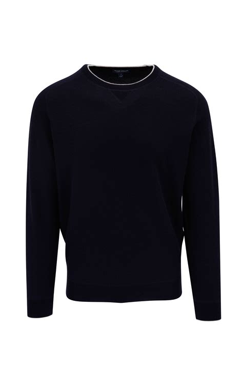 Peter Millar - Navy Crewneck Sweater | Mitchell Stores