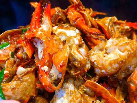 【爆香炒螃蟹的做法步骤图，爆香炒螃蟹怎么做好吃】勤调美食_下厨房