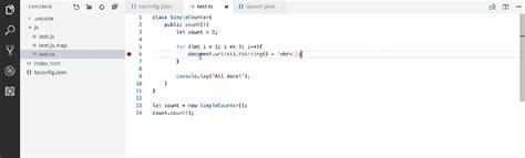 Debug TypeScript Browser vs Code 的图像结果
