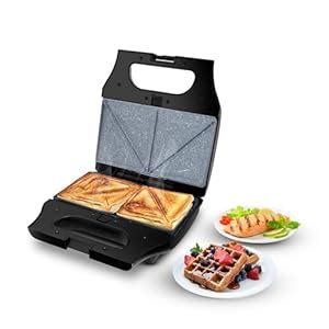 Buy wipro Elato Bs302 800 Watt 3-In-1 Detachable Sandwich Maker ...
