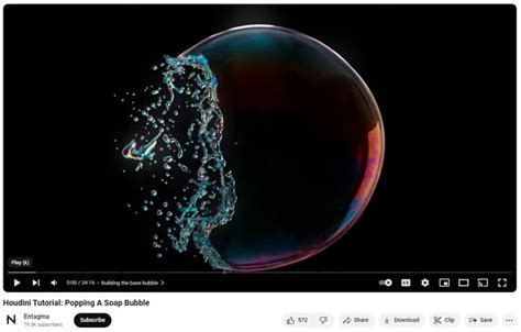 Image result for Houdini Bubble Tutorial