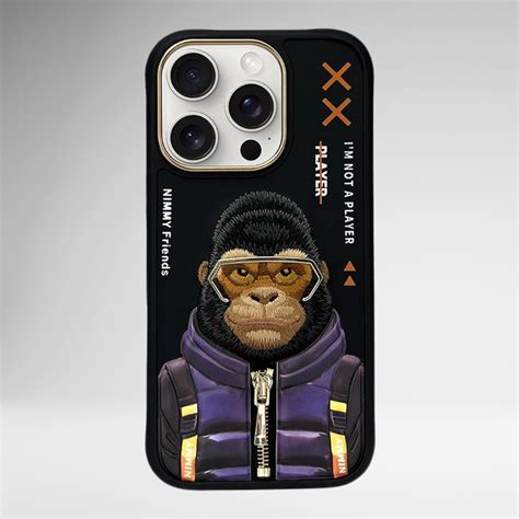 NIMMY Winter Jacket Chain Case with Metal Camera Ring For iPhone 16 ...