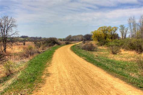 Curving Trail on the Military Ridge State Trail image - Free stock ...
