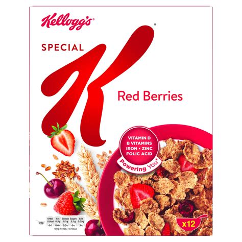 Kellogg's Special K Red Berries Cereal 360g | Family Cereal | Iceland Foods