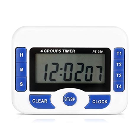 Buy Fdit Count Down Timer Multi-function 4 Channels Digital Kitchen ...