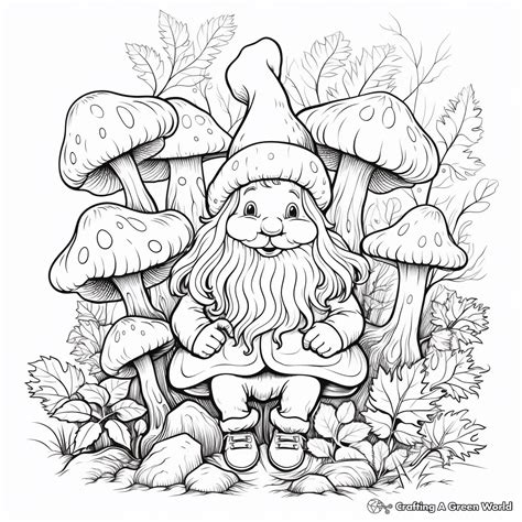 Gnome Coloring Pages - Free & Printable!