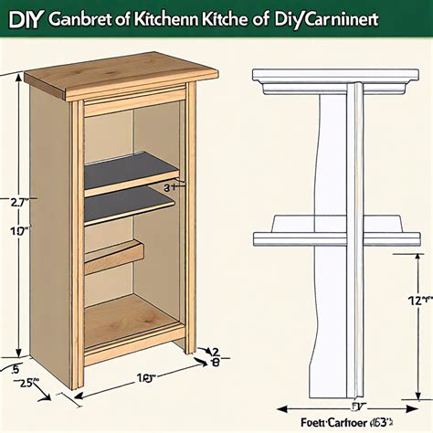 DIY Kitchen Cabinets: Transform Your Space on a Budget - depth of cabinets