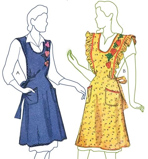 Image result for Apron Patterns Length
