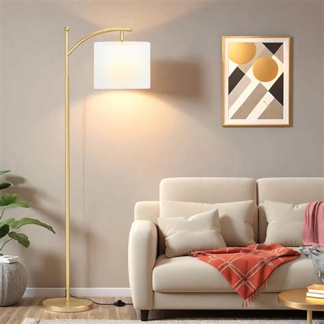 60" Floor Lamps for Living Room with 3 Color Temperatures Bulb ...