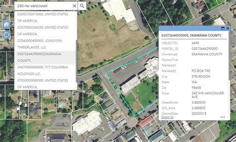 Record And Parcel Search (RAPS) | Skamania County