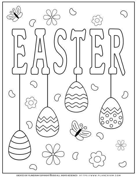 Easter Coloring Pages Free Printable - prntbl.concejomunicipaldechinu ...
