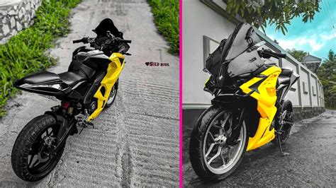 Bajaj Pulsar RS200 Given Unique Look Through Easy Modification » Car ...