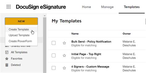Image result for Create a Power Form in DocuSign