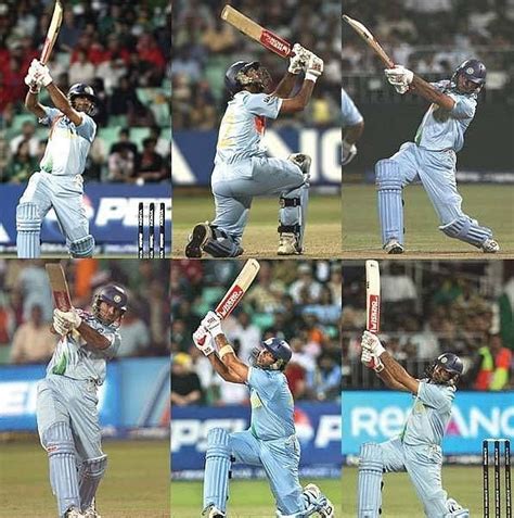 Describing a cricketer in 1 picture