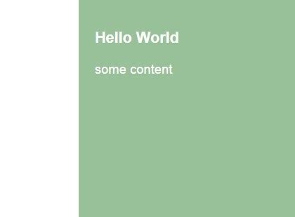 Image result for Slide Panel HTML