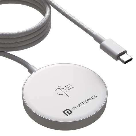 Portronics Quikk 15W Qi2 Certified Fast Charging Wireless Charger ...