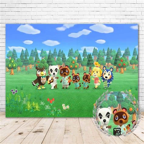 JMING Animal Crossing Photo Backdrop - 7x5ft Vinyl, India | Ubuy