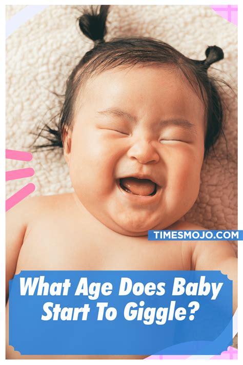 What age does baby start to giggle? - TimesMojo