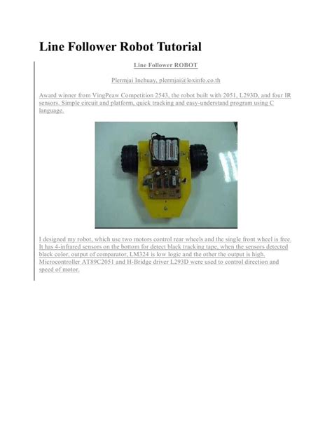 Image result for Line Following Robot Tutorial