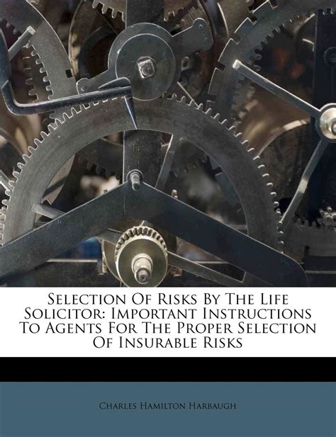 Amazon.in: Buy Selection of Risks by the Life Solicitor: Important ...