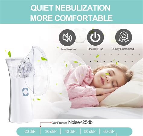Buy Portable Nebulizer, VCBB Handheld Mesh Nebulizer for Adults and ...