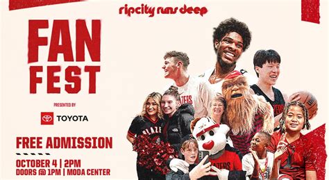 Portland Trail Blazers Fan Fest, Moda Center at the Rose Quarter ...