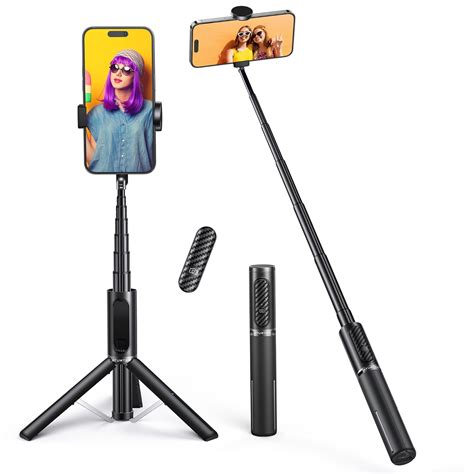 ATUMTEK Bluetooth Selfie Stick Tripod, Mini Extendable 3 in 1 Aluminum ...