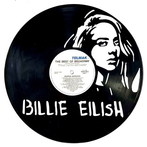 Vinyl Record Art - Billie Eilish – BROKEN RECORD