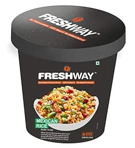 Freshway Ready to Eat Freeze Dried Mexican Rice with No Added ...