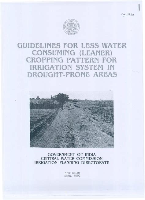 Final Guideline Wateruse - MINISTRY OF WATER RESOURCES CENTRAL WATER ...
