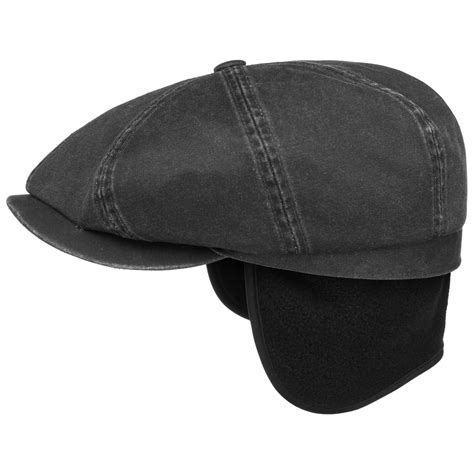 Hatteras Datto Flat Cap with Ear Flaps by Stetson --> Shop Hats ...