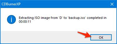 Image result for CDBurnerXP Create ISO File From Folder