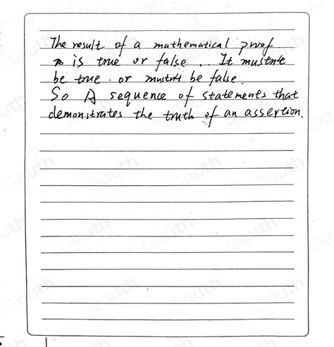 Image result for Mathematical Proof Statement Example