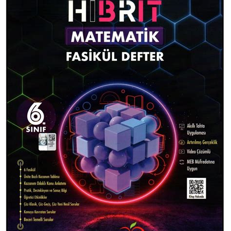 Çalışkan 6. Sınıf Matematik Hibrit Fasikül Defter