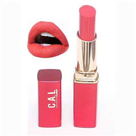 Buy C.A.L Los Angeles Envy Pure Color Lipstick, Pink Apricot, 3.5g ...
