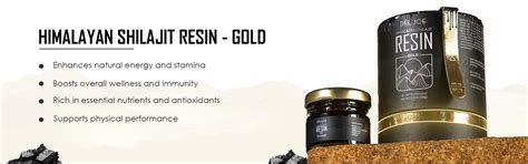 Deluce Himalayan Shilajit Resin Gold Benefits – delucecare