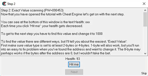 Image result for Cheat Engine Tutorial Step 8