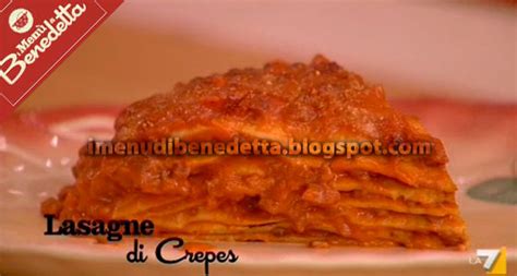 Lasagne di Crepes   la ricetta di Benedetta Parodi