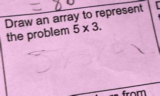 Image result for Draw an Array to Solve a Problem
