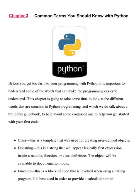 Python Coding Key Terms 的图像结果